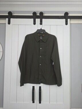 Volcom Lightweight Button Down Jacket. NEW!